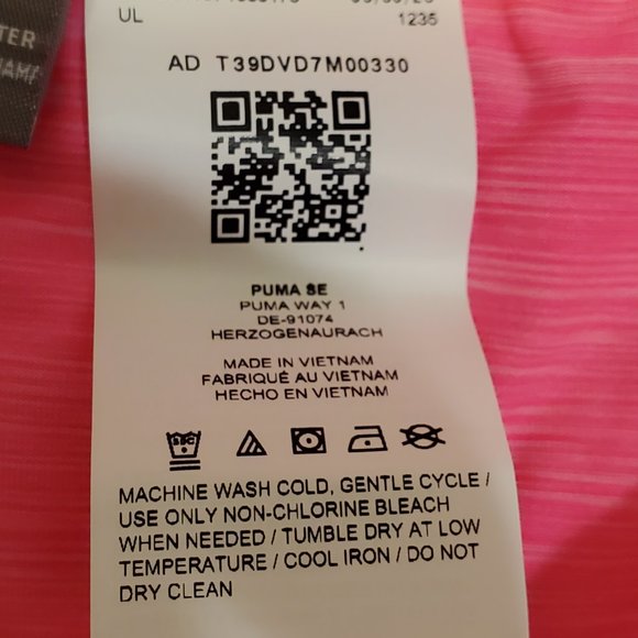 NWT: Puma Kids Girls 3 Piece Vest Set, XS-5/6 - Picture 11 of 12